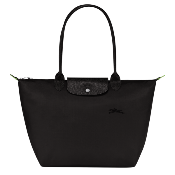 Le Pliage Green L Tote bag Black