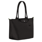 Le Pliage Green L Tote bag Black - Image 4