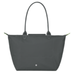Le Pliage Green L Tote bag Graphite - Image 5