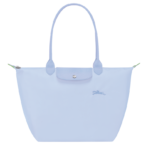 Le Pliage Green L Tote bag Sky Blue - Image 2
