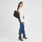 Le Pliage Original M Tote bag Black - Image 3