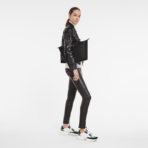Le Pliage Green M Tote bag Black - Image 3