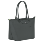Le Pliage Green M Tote bag Graphite - Image 4