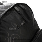 Hugo Boss Monogram Nylon Backpack with Integrated USB & Audio Port - Image 13