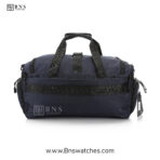 BOSS Men's Signature Nylon Duffle Bag – Navy - Image 4