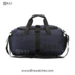 BOSS Men's Signature Nylon Duffle Bag – Navy - Image 5