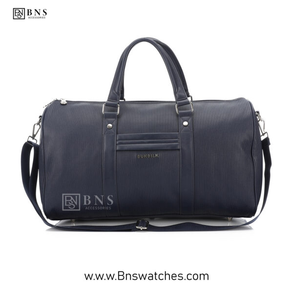 Sunsilk Premium Ribbed Navy Blue Duffle Bag