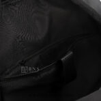 HUGO BOSS Matte Black Tech-Utility Backpack with Sternum Strap - Image 2