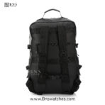 HUGO BOSS Matte Black Tech-Utility Backpack with Sternum Strap - Image 9
