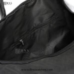 Fendi FF Monogram Travel Duffel Bag with Yellow Diagonal Stripe – Black - Image 13