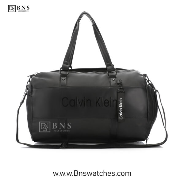 Calvin Klein Jeans Minimalist Black Duffel Bag