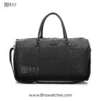 Coach Monogram Embossed Weekender Duffel Bag – Matte Black - Image 5