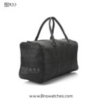 Coach Monogram Embossed Weekender Duffel Bag – Matte Black - Image 7
