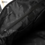 BOSS Signature Sport Duffle Bag - Black & Beige - Image 15