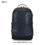 Calvin Klein Monogram Print Navy Backpack