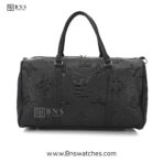 Louis Vuitton Monogram Empreinte Leather Keepall Bandoulière Duffle Bag – Black - Image 3