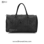 Louis Vuitton Monogram Empreinte Leather Keepall Bandoulière Duffle Bag – Black - Image 5