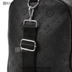 Louis Vuitton Monogram Empreinte Leather Keepall Bandoulière Duffle Bag – Black - Image 12