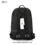 Lacoste Minimalist Black Technical Fabric Backpack - Image 6