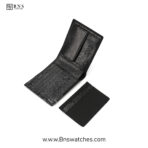 BOSS Textured Leather Bifold Wallet & Card Holder Set - Image 6