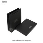 BOSS Men's Grained Leather Wallet and Card Holder Set