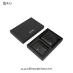 BOSS Men's Grained Leather Wallet and Card Holder Set - Image 3