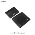 BOSS Men's Grained Leather Wallet and Card Holder Set - Image 6
