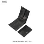 BOSS Men's Grained Leather Wallet and Card Holder Set - Image 7