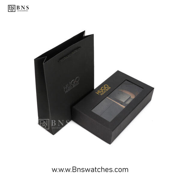 Hugo Boss Reversible Leather Belt & Bifold Wallet Set