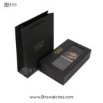 Hugo Boss Men’s Reversible Leather Belt and Wallet Set with Card Holder