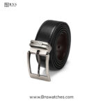 Hugo Boss Reversible Leather Belt Set with Interchangeable Buckles - Image 7