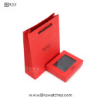 HUGO BOSS Saffiano Leather Bifold Wallet with Textured Panel - Image 2