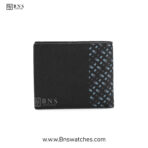 HUGO BOSS Saffiano Leather Bifold Wallet with Textured Panel - Image 6