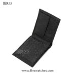 HUGO BOSS Saffiano Leather Bifold Wallet with Textured Panel - Image 11