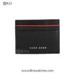 HUGO BOSS Saffiano Leather Bifold Wallet with Textured Panel - Image 4