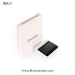 Calvin Klein Embossed Monogram Leather Trifold Wallet - Image 3