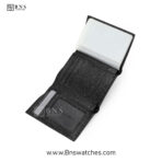 Calvin Klein Embossed Monogram Leather Trifold Wallet - Image 9