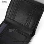 Calvin Klein Embossed Monogram Leather Trifold Wallet - Image 12