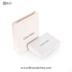 Calvin Klein Embossed Monogram Slimfold Wallet and Keychain Set - Image 8