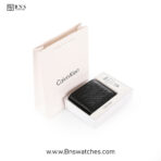Calvin Klein Men's Woven Leather Bifold Wallet - Image 3