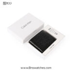 Calvin Klein Men's Woven Leather Bifold Wallet - Image 5