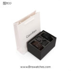 Calvin Klein Reversible Leather Belt Set - Dual Texture - Image 12