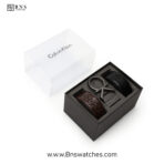 Calvin Klein Reversible Leather Belt Set - Dual Texture - Image 14