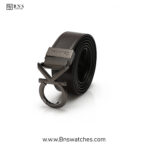 Calvin Klein Men’s Reversible Leather Belt with CK Monogram Buckle - Image 4