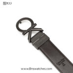 Calvin Klein Men’s Reversible Leather Belt with CK Monogram Buckle - Image 7