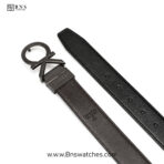 Calvin Klein Men’s Reversible Leather Belt with CK Monogram Buckle - Image 8