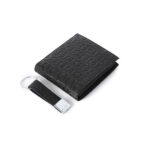 Calvin Klein Men's Monogram Leather Bifold Wallet and Key Fob Set - Image 8