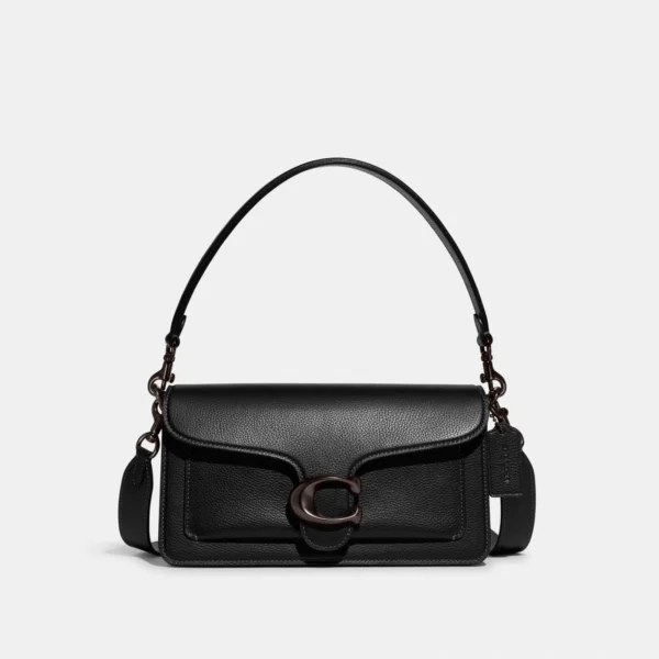 Tabby Shoulder Bag 26 (Pewter_Black)