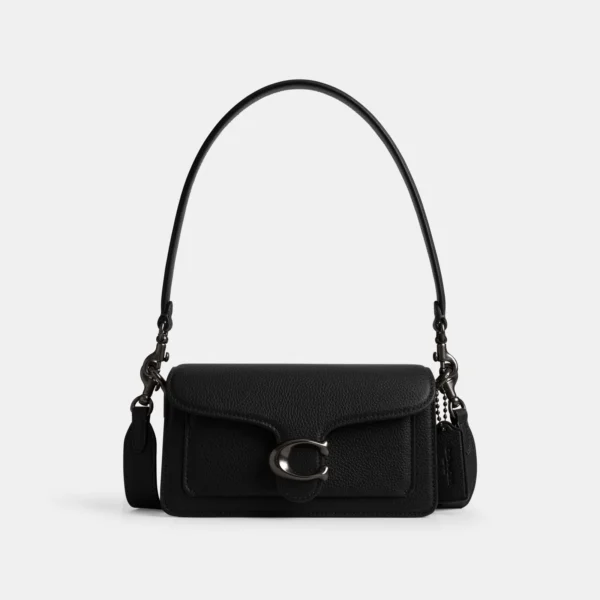 Tabby Shoulder Bag 20 (Pewter_Black)