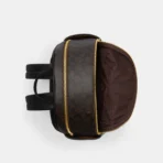 Court Backpack In Signature Canvas (Gold_Walnut_Black) - Image 3